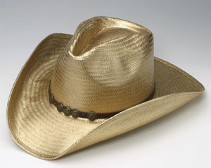 Gold Rolled Brim Cowboy