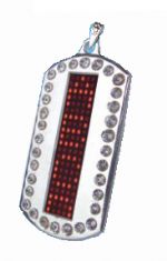 LED Dog Tag Necklace