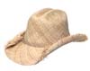 Raffia cowboy hat
