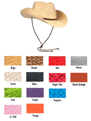 People Magazine's Soft Toyo Fashion Western Hat