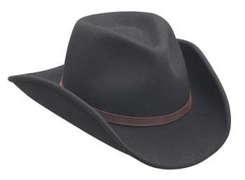 Wool felt western