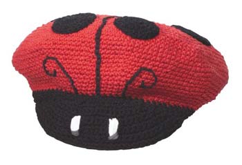 Ladybug cap