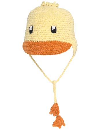 Chenille Duck Hat