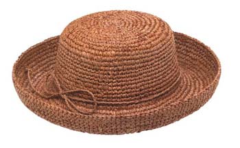 Kids raffia hat