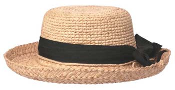 Raffia hat