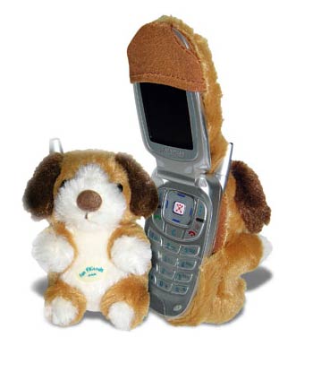 Cuddles - flip phone