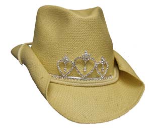 Tiny Texas Tiara hat
