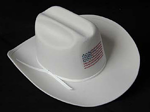 Cattleman Crease w/Flag