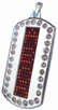LED Dog Tag Necklace