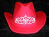 Texas Tiara in Red w/Rhinestones