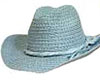 Cowboy with thick straw band